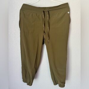 Olive green pants